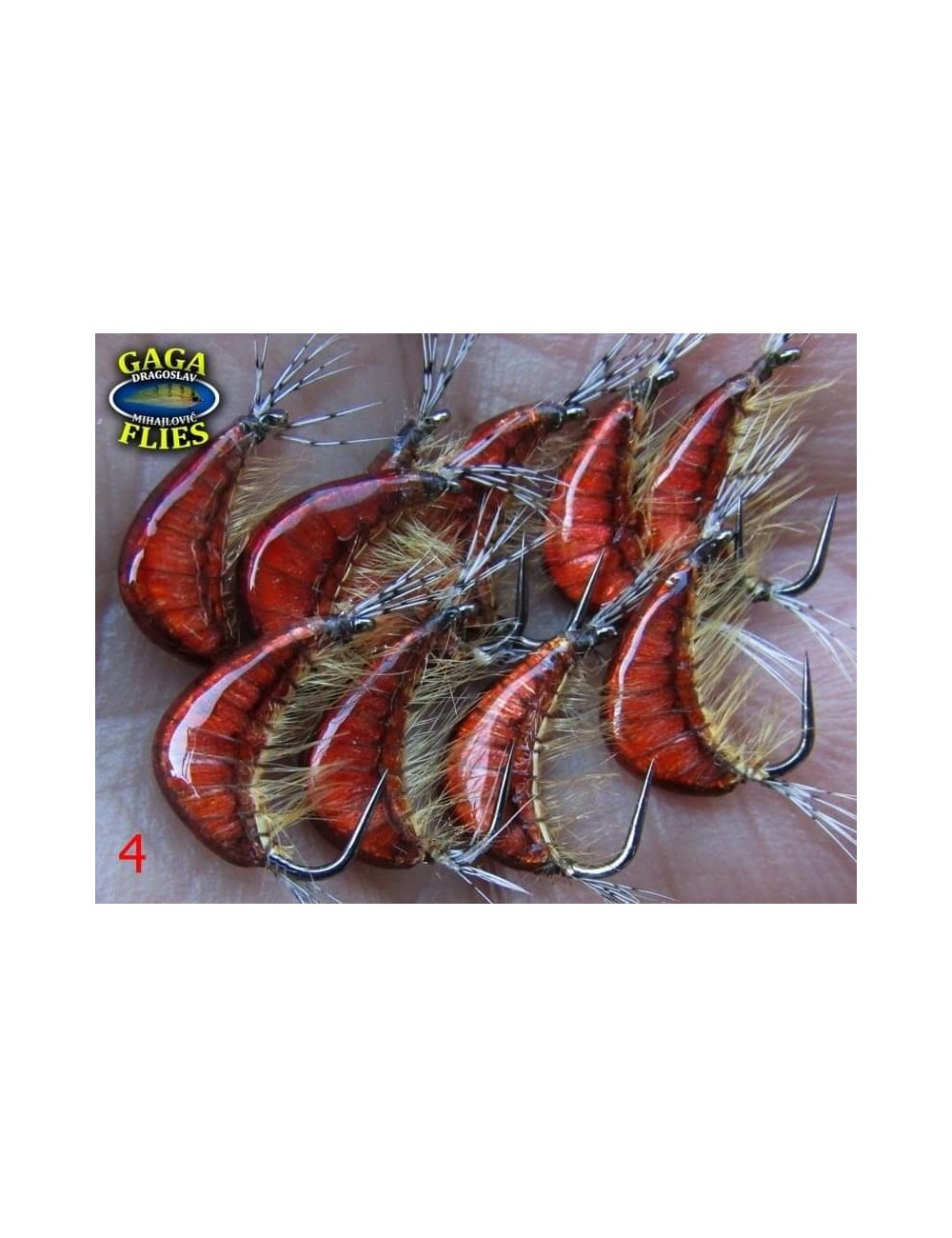 Moscas colección Gaga Gammarus M-4 Moscas colección Gaga Gammarus M-4