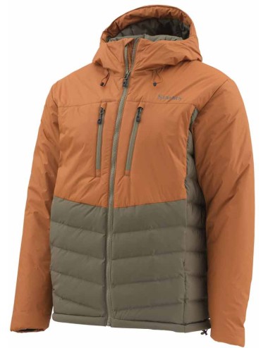Chaqueta Simms Prevail Saddle Brown