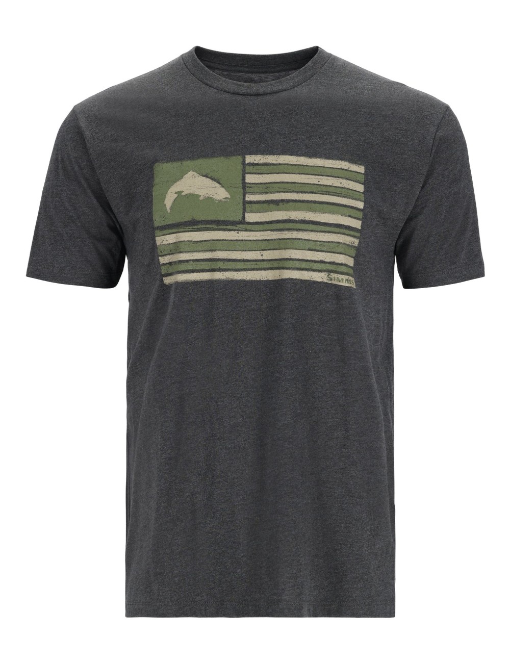 Camiseta Simms Americana Charcoal