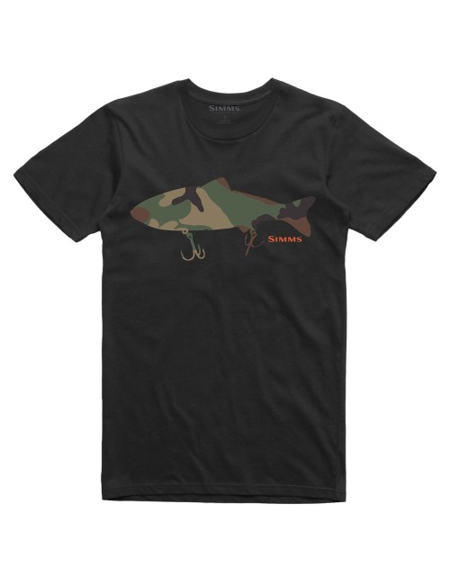 Camiseta Simms Bass Destruction Black
