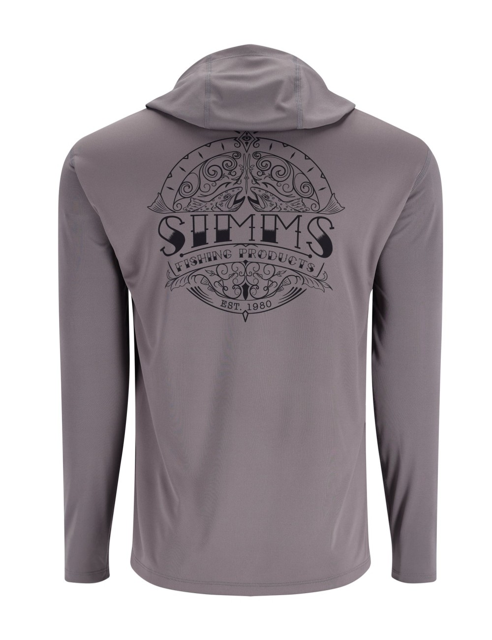 Camiseta Simms Solarflex Tech Hoody Artist Series Steel/American Camiseta Simms Solarflex Tech Hoody Artist Series Steel/American