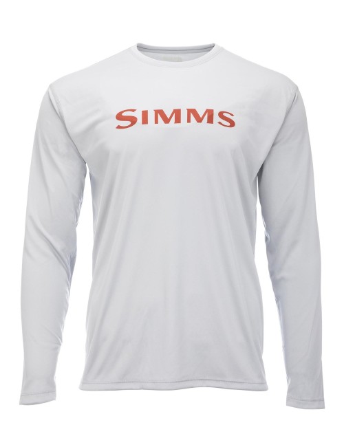 Camiseta Simms Solar Tech Tee White
