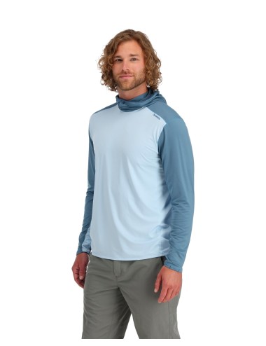 Camiseta Simms BugStopper Solarflex Sky Neptune