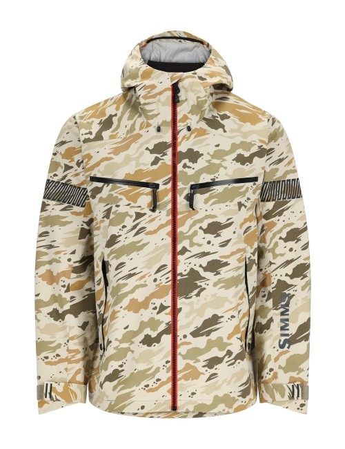 Chubasquero Simms CX Ghost Camo Stone