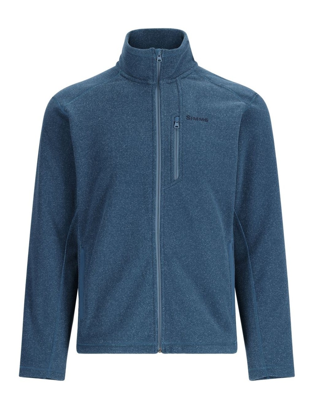 Jersey Simms Rivershed Full Zip Neptune Heather Jersey Simms Rivershed Full Zip Neptune Heather