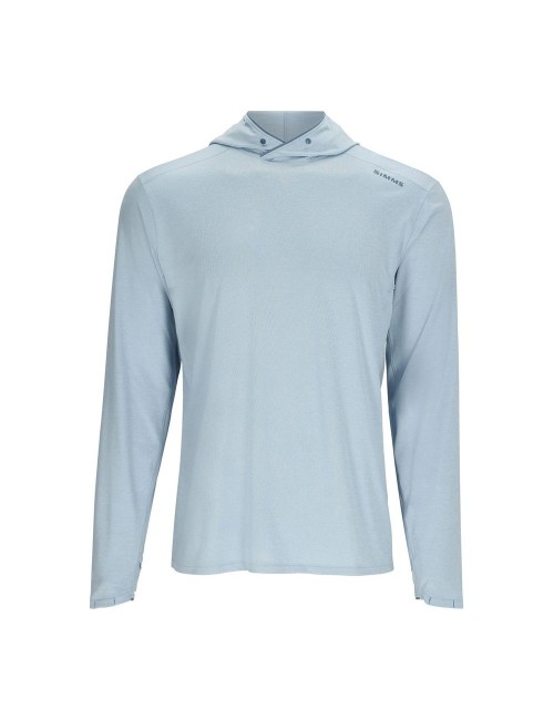 Camiseta Simms Solarflex Hoody Steel Blue Heather